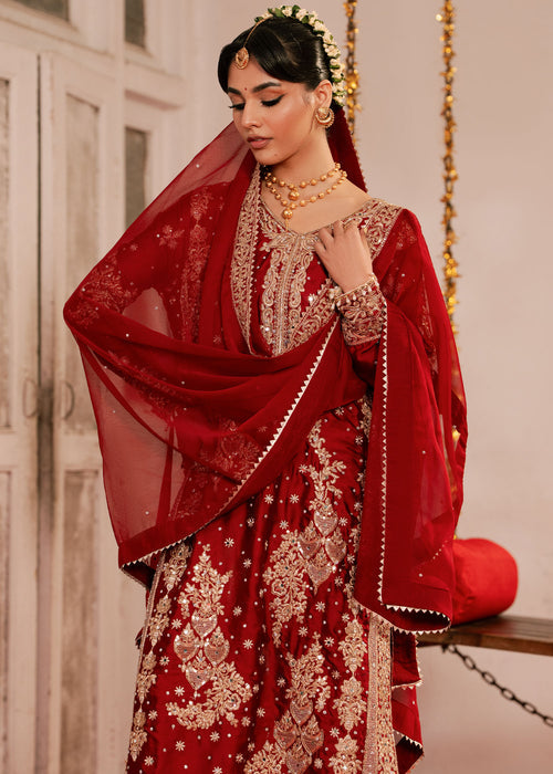 Haseens | Gehna Formals | Yaqoot - Dress - available at Maria Faisal in UK and USA.
