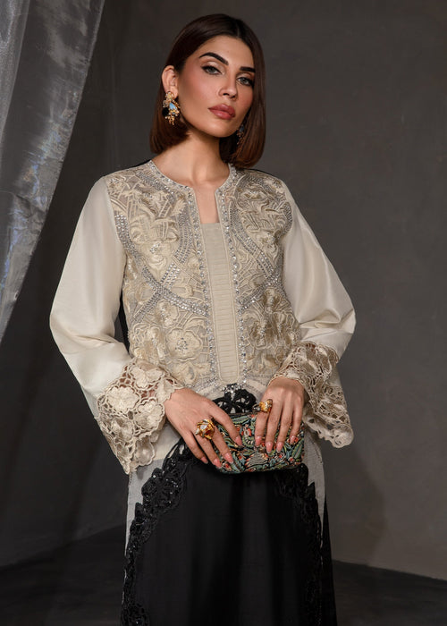 Saira Shakira | Zarae Luxury Pret | Luxe - Dress - available at Maria Faisal in UK and USA.
