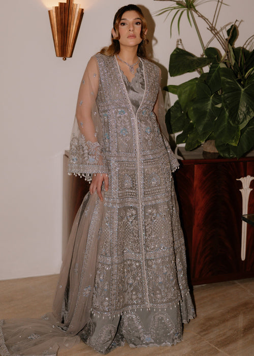 Sadaf Fawad Khan | Wedding Festive 25 | Overcast Whisper - Casual Dress - available at Maria Faisal in UK and USA.