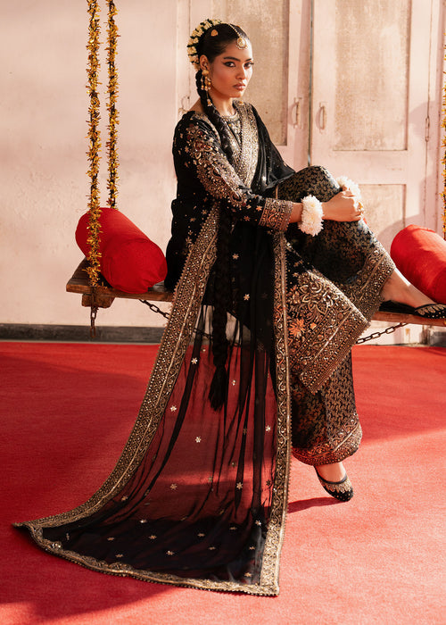 Haseens | Gehna Formals | Aqeeq - Dress - available at Maria Faisal in UK and USA.