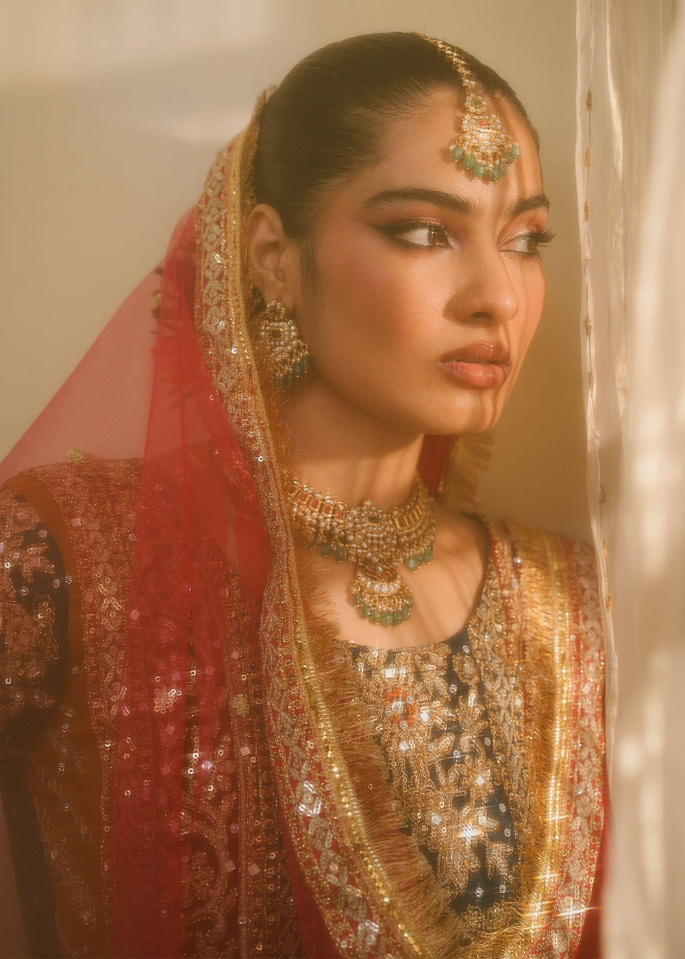 Haseens | Nawabzadi Formals |  Suroori - Dress - available at Maria Faisal in UK and USA.