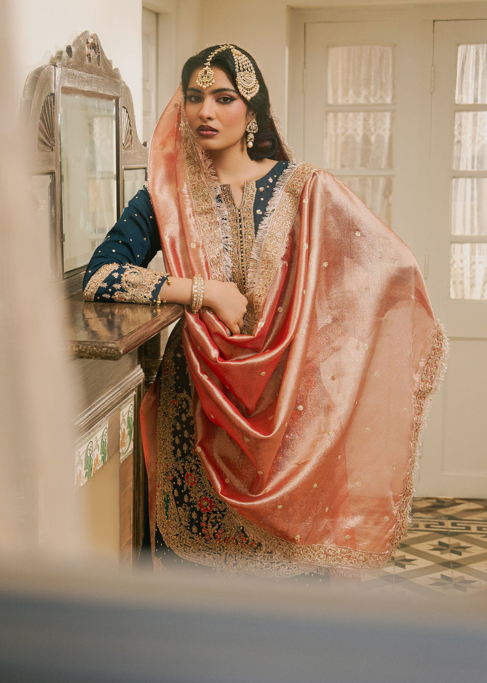 Haseens | Nawabzadi Formals | Mahin�b - Dress - available at Maria Faisal in UK and USA.