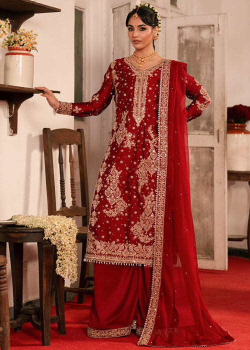 Haseens | Gehna Formals | Yaqoot - Dress - available at Maria Faisal in UK and USA.