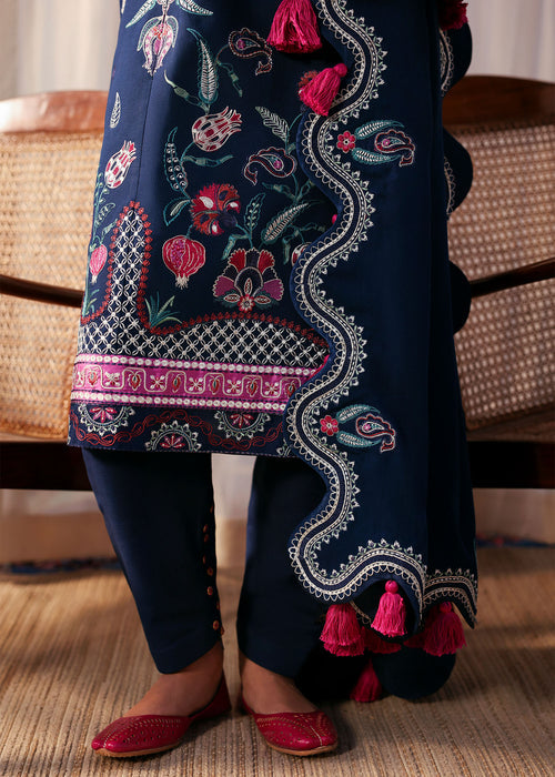 Sadaf Fawad Khan | Winter 25 | Shahnoor - Casual Dress - available at Maria Faisal in UK and USA.