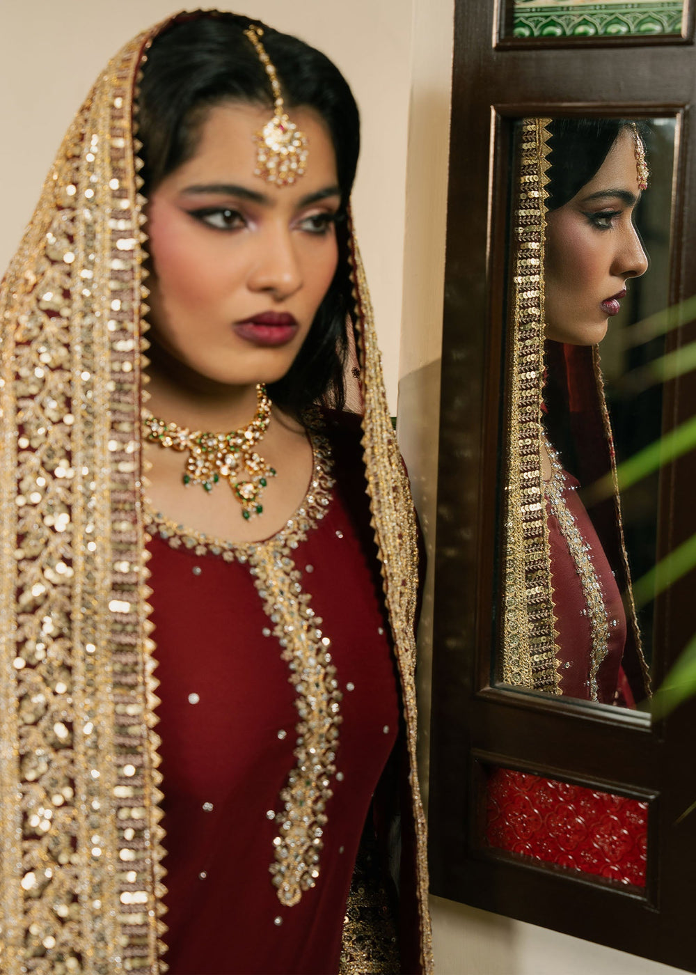 Haseens | Nawabzadi Formals | Gulnazar - Dress - available at Maria Faisal in UK and USA.