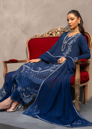 Saira Shakira | Nureh Luxe | Veloura - Luxury Dress - available at Maria Faisal in UK and USA.