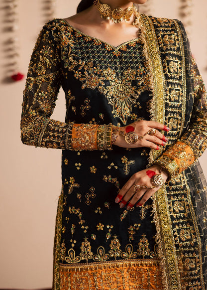 Maria Osama Khan | Jhil Mil Wedding Festive | Surmayi - Maria Osama - Ladies Clothes - Maria Faisal