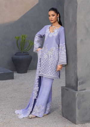 Saira Shakira | Nureh Luxe | Moon Petal - Luxury Dress - available at Maria Faisal in UK and USA.