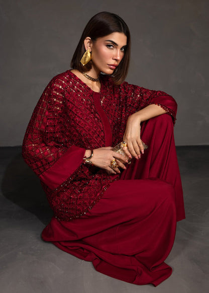 Saira Shakira | Zarae Luxury Pret | Rosa - Dress - available at Maria Faisal in UK and USA.
