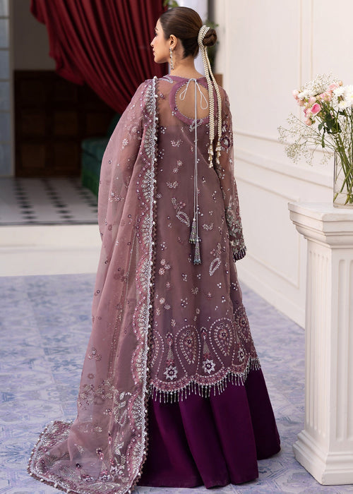 Sadaf Fawad Khan | Wedding Festive 25 | Wistful Mauve - Casual Dress - available at Maria Faisal in UK and USA.