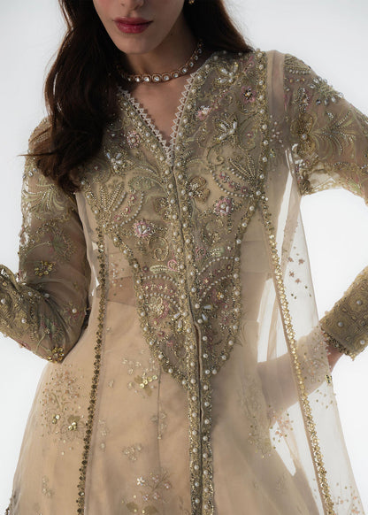 Sadaf Fawad Khan | Festive 25 | Ivory Celeste - Ladies Clothes - Maria Faisal