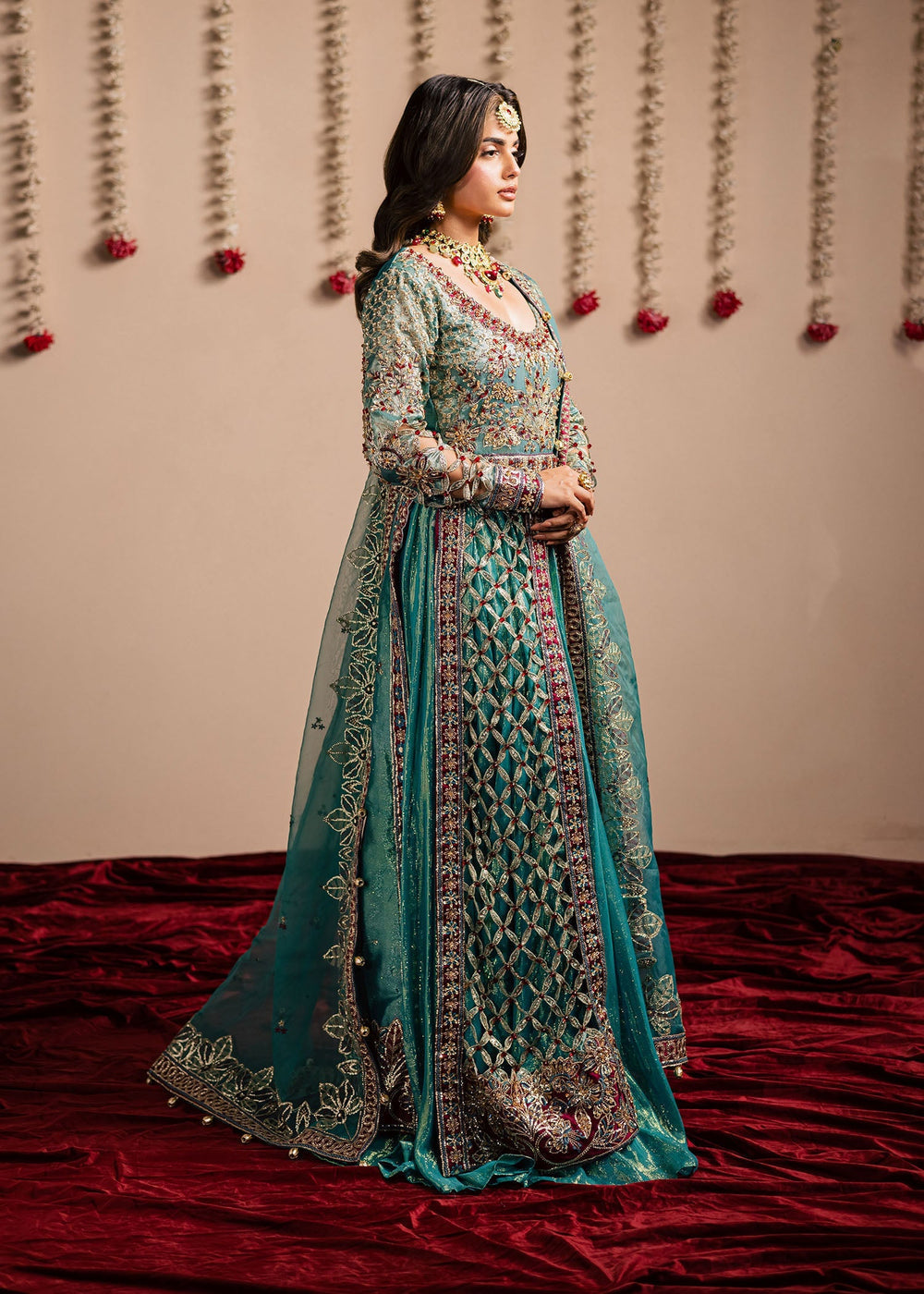 Maria Osama Khan | Jhil Mil Wedding Festive | Chamkeli - Maria Osama - Ladies Clothes - Maria Faisal
