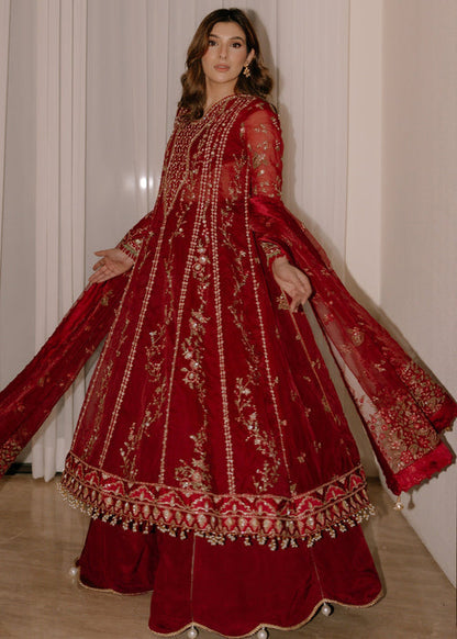 Sadaf Fawad Khan | Wedding Festive 25 | Scarlet - Casual Dress - available at Maria Faisal in UK and USA.