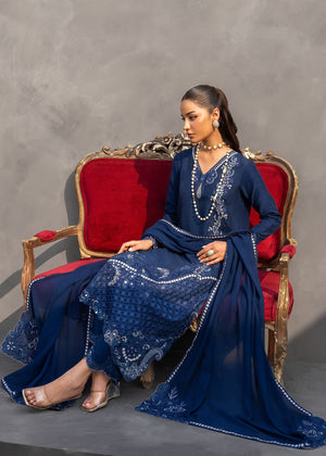 Saira Shakira | Nureh Luxe | Veloura - Luxury Dress - available at Maria Faisal in UK and USA.