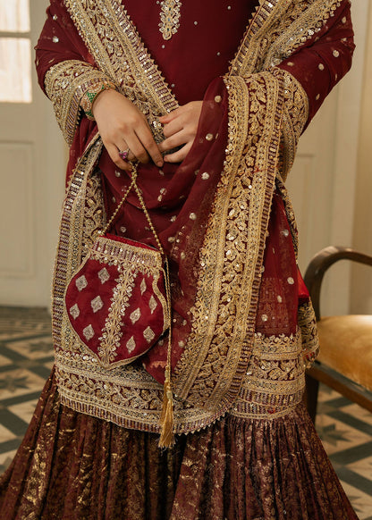 Haseens | Nawabzadi Formals | Gulnazar - Dress - available at Maria Faisal in UK and USA.