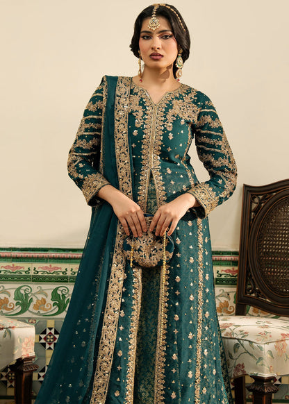 Haseens | Nawabzadi Formals | Raushan - Dress - available at Maria Faisal in UK and USA.