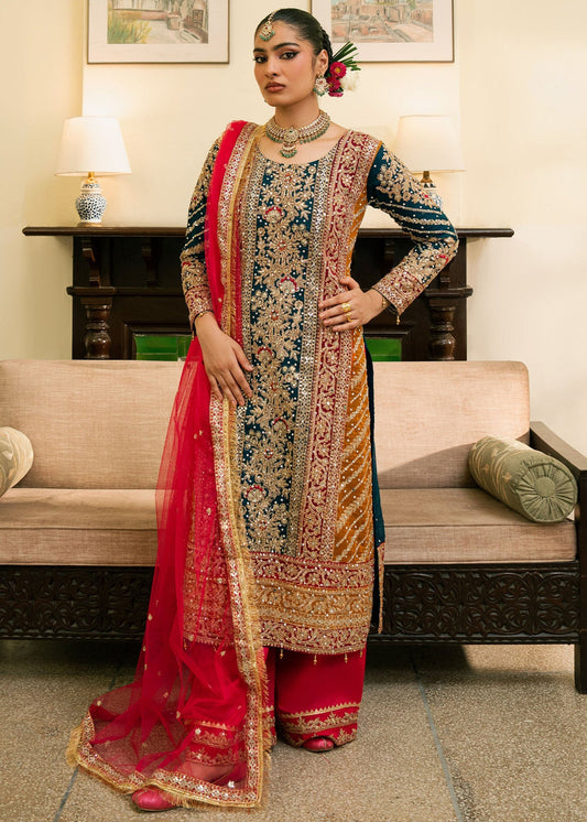 Haseens | Nawabzadi Formals |  Suroori - Dress - available at Maria Faisal in UK and USA.