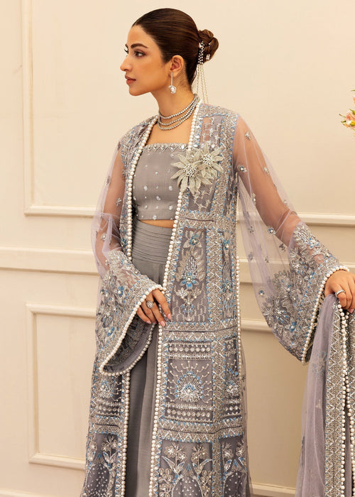Sadaf Fawad Khan | Wedding Festive 25 | Overcast Whisper - Casual Dress - available at Maria Faisal in UK and USA.