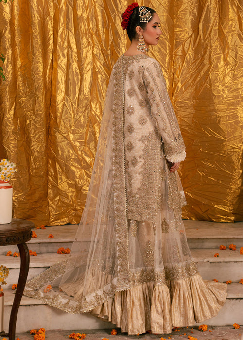 Haseens | Gehna Formals | Sona - Dress - available at Maria Faisal in UK and USA.