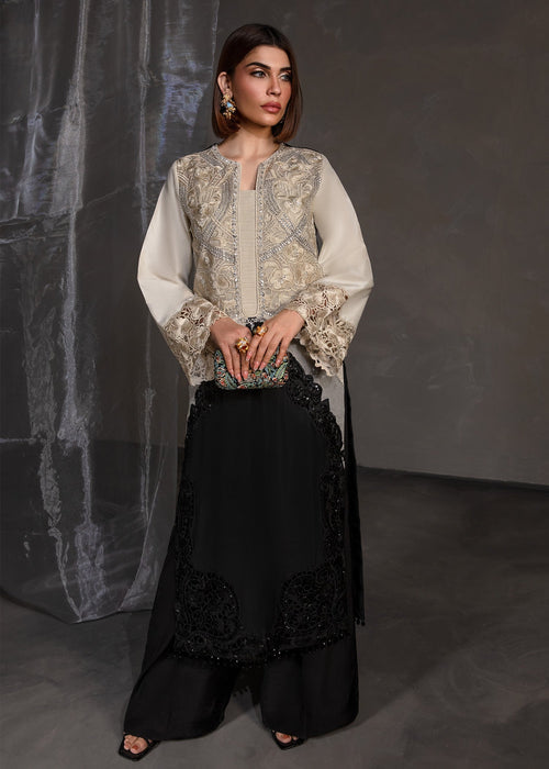Saira Shakira | Zarae Luxury Pret | Luxe - Dress - available at Maria Faisal in UK and USA.