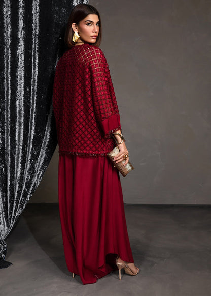 Saira Shakira | Zarae Luxury Pret | Rosa - Dress - available at Maria Faisal in UK and USA.