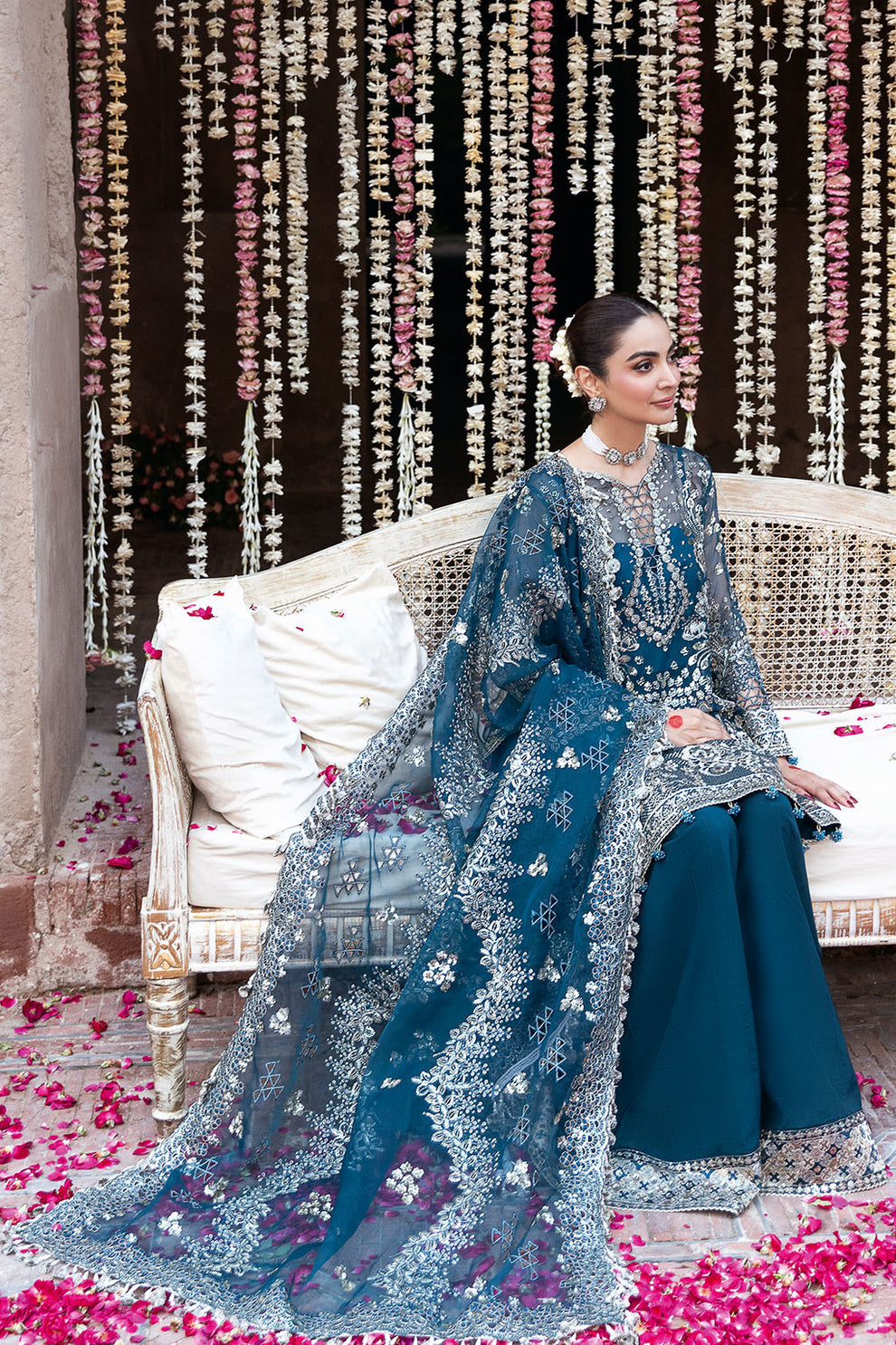 Shagna | Mehfil Festive Formals | SF-04- SAAHIL - Formal Dress - available at Maria Faisal in UK and USA.