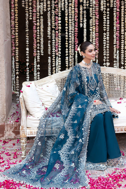 Shagna | Mehfil Festive Formals | SF-04- SAAHIL - Formal Dress - available at Maria Faisal in UK and USA.