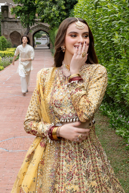 Shagna | Mehfil Festive Formals | SF-02- JHILMIL - Formal Dress - available at Maria Faisal in UK and USA.