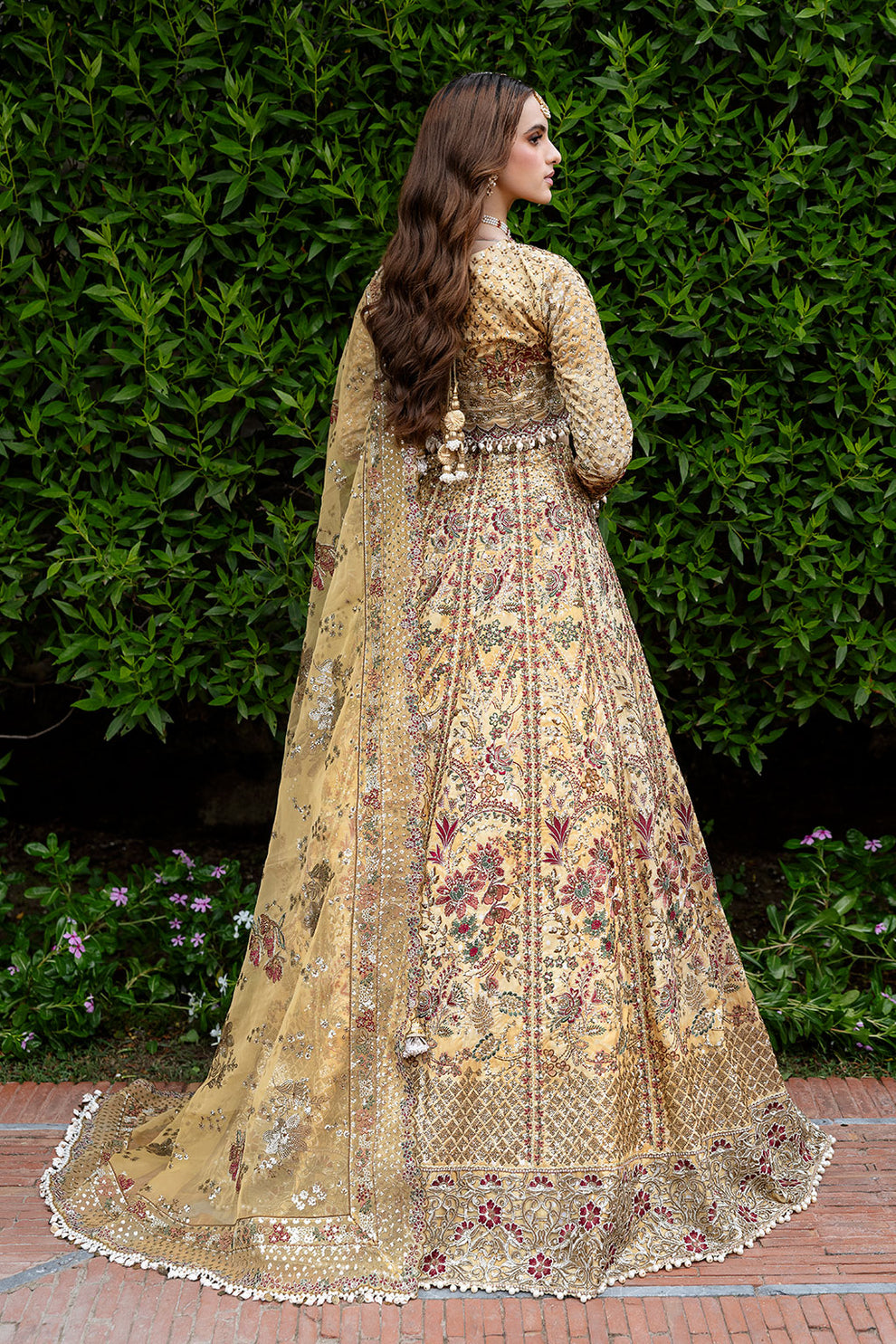 Shagna | Mehfil Festive Formals | SF-02- JHILMIL - Formal Dress - available at Maria Faisal in UK and USA.