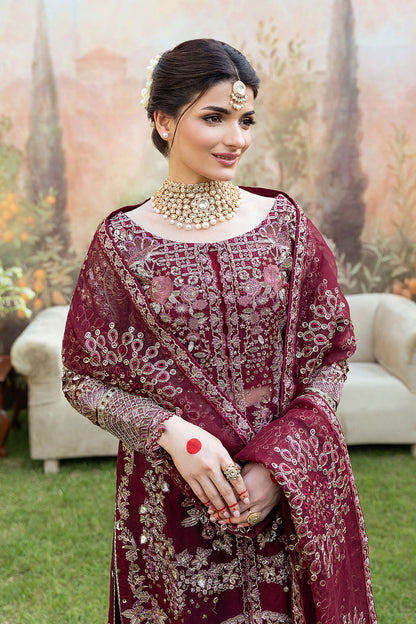 Shagna | Mehfil Festive Formals | SF-07-AMANAT - Formal Dress - available at Maria Faisal in UK and USA.