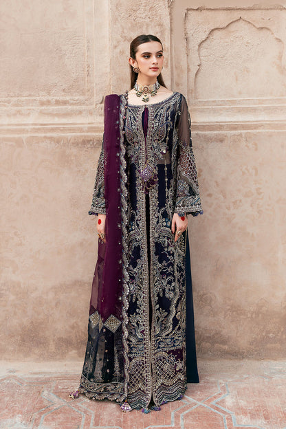 Ramsha | Mehfil Festive Formals | SF-09-NEEL - Ladies Clothes - Maria Faisal