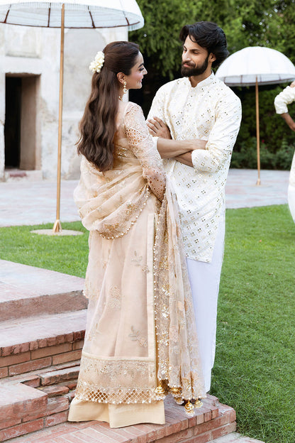 Shagna | Mehfil Festive Formals | SF-05- SUNDAL - Formal Dress - available at Maria Faisal in UK and USA.
