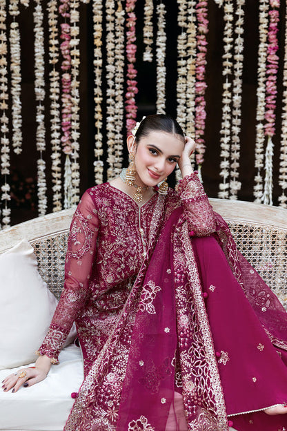 Shagna | Mehfil Festive Formals | SF-03- MAHER - Formal Dress - available at Maria Faisal in UK and USA.
