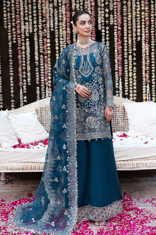 Shagna | Mehfil Festive Formals | SF-04- SAAHIL - Formal Dress - available at Maria Faisal in UK and USA.