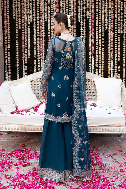 Shagna | Mehfil Festive Formals | SF-04- SAAHIL - Formal Dress - available at Maria Faisal in UK and USA.