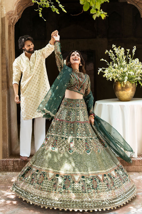Shagna | Mehfil Festive Formals | SF-06- YAAD - Formal Dress - available at Maria Faisal in UK and USA.