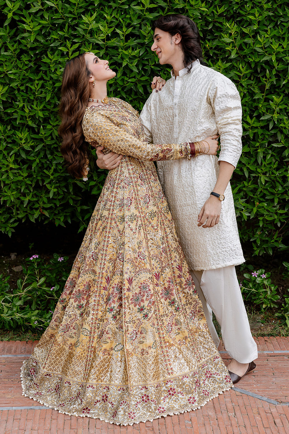 Shagna | Mehfil Festive Formals | SF-02- JHILMIL - Formal Dress - available at Maria Faisal in UK and USA.