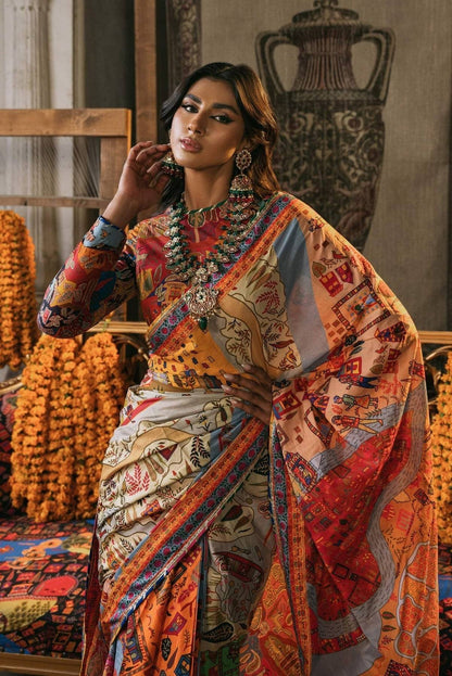 Fahad Hussayn | Lawn Banger | Mewar by Maria Faisal - Registered Vendor of : Fahad Hussayn - type : Ladies Clothes - 100% original wedding dresses