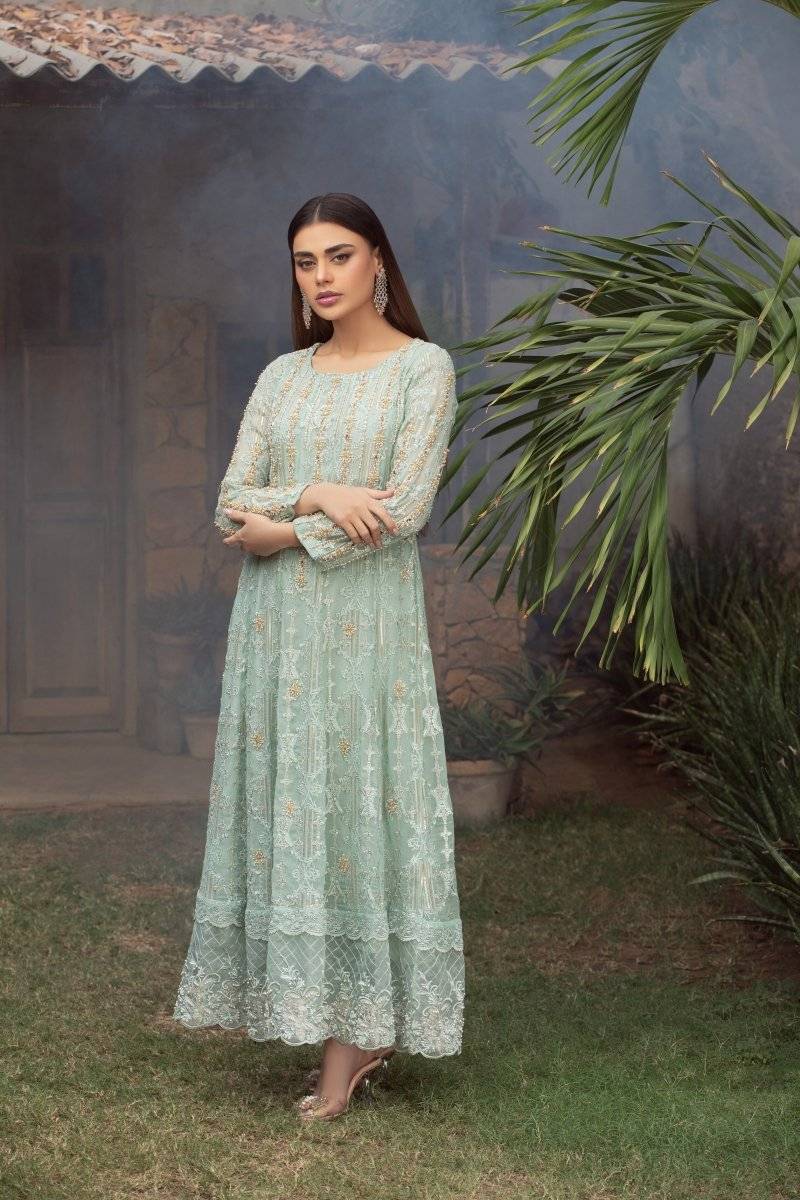 Panache | Pret | Mint Vogue by Maria Faisal - Registered Vendor of : Panache By Mona - type : Ladies Clothes - 100% original wedding dresses