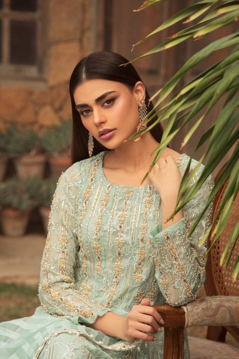Panache | Pret | Mint Vogue by Maria Faisal - Registered Vendor of : Panache By Mona - type : Ladies Clothes - 100% original wedding dresses