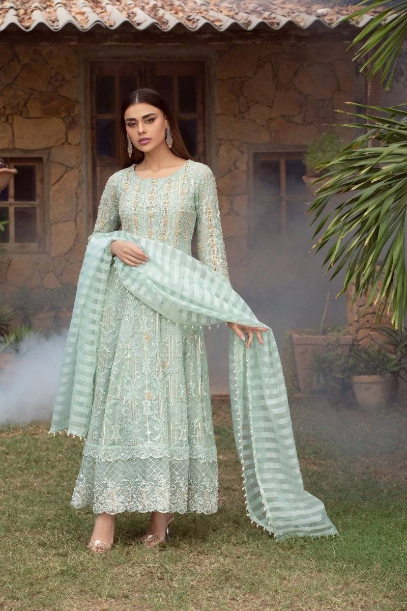 Panache | Pret | Mint Vogue by Maria Faisal - Registered Vendor of : Panache By Mona - type : Ladies Clothes - 100% original wedding dresses