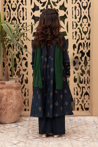 2 Piece Embroidered Lawn Suit - Kids Clothing - available at Maria Faisal in UK and USA.