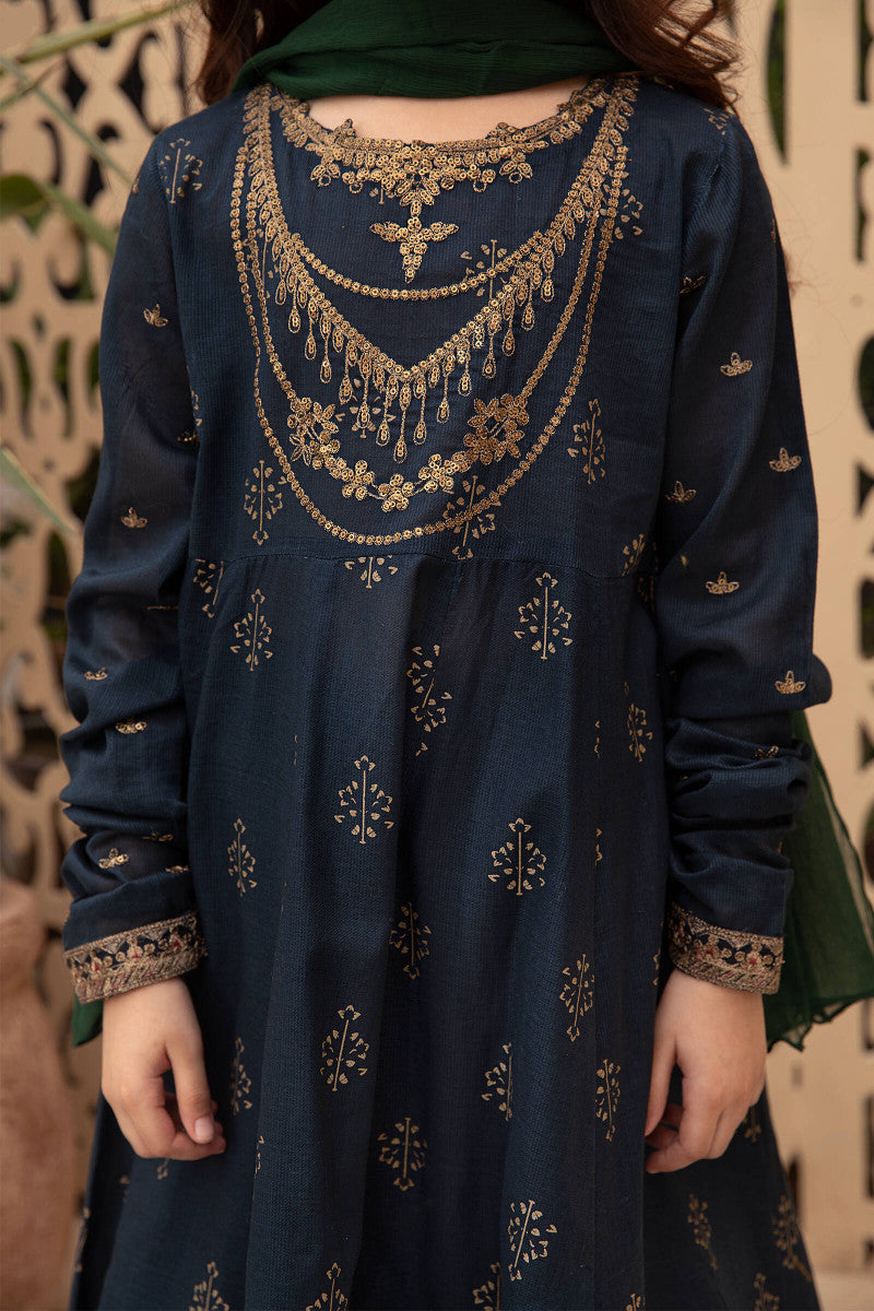 2 Piece Embroidered Lawn Suit - Kids Clothing - available at Maria Faisal in UK and USA.