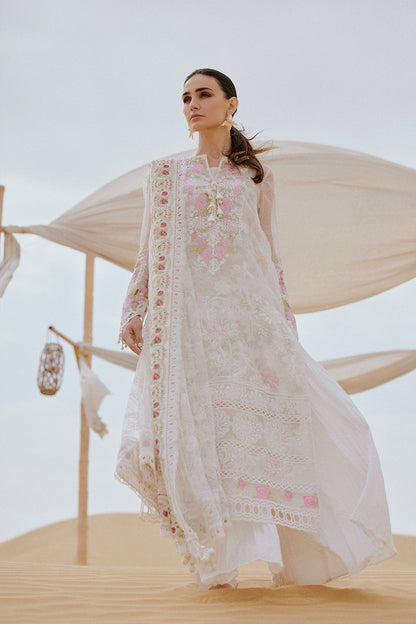 Saira Rizwan | Luxury Lawn 26 | IZEL-SRL26-09 - Dress - available at Maria Faisal in UK and USA.