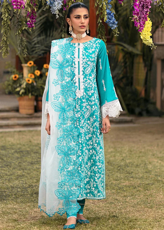 Mohagni | Muntazir Luxury Lawn 24 | MGZ-10 - Ladies Clothes 