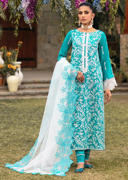 Mohagni | Muntazir Luxury Lawn 24 | MGZ-10 - Ladies Clothes 