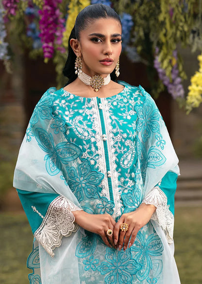 Mohagni | Muntazir Luxury Lawn 24 | MGZ-10 - Ladies Clothes 