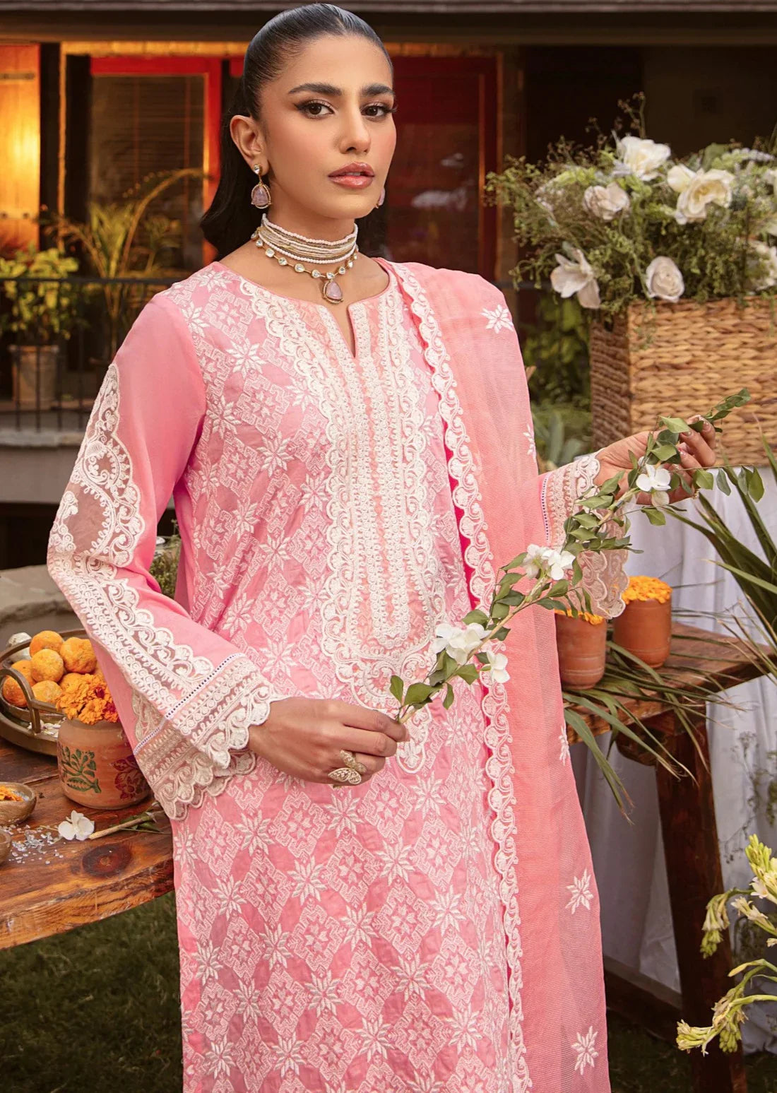 Mohagni | Muntazir Luxury Lawn 24 | MGZ-12 - Ladies Clothes 