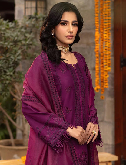 Mohagni | Muntazir Luxury Lawn 24 | CM-02 - Ladies Clothes 