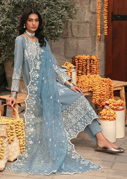 Mohagni | Muntazir Luxury Lawn 24 | CM-07 - Ladies Clothes 